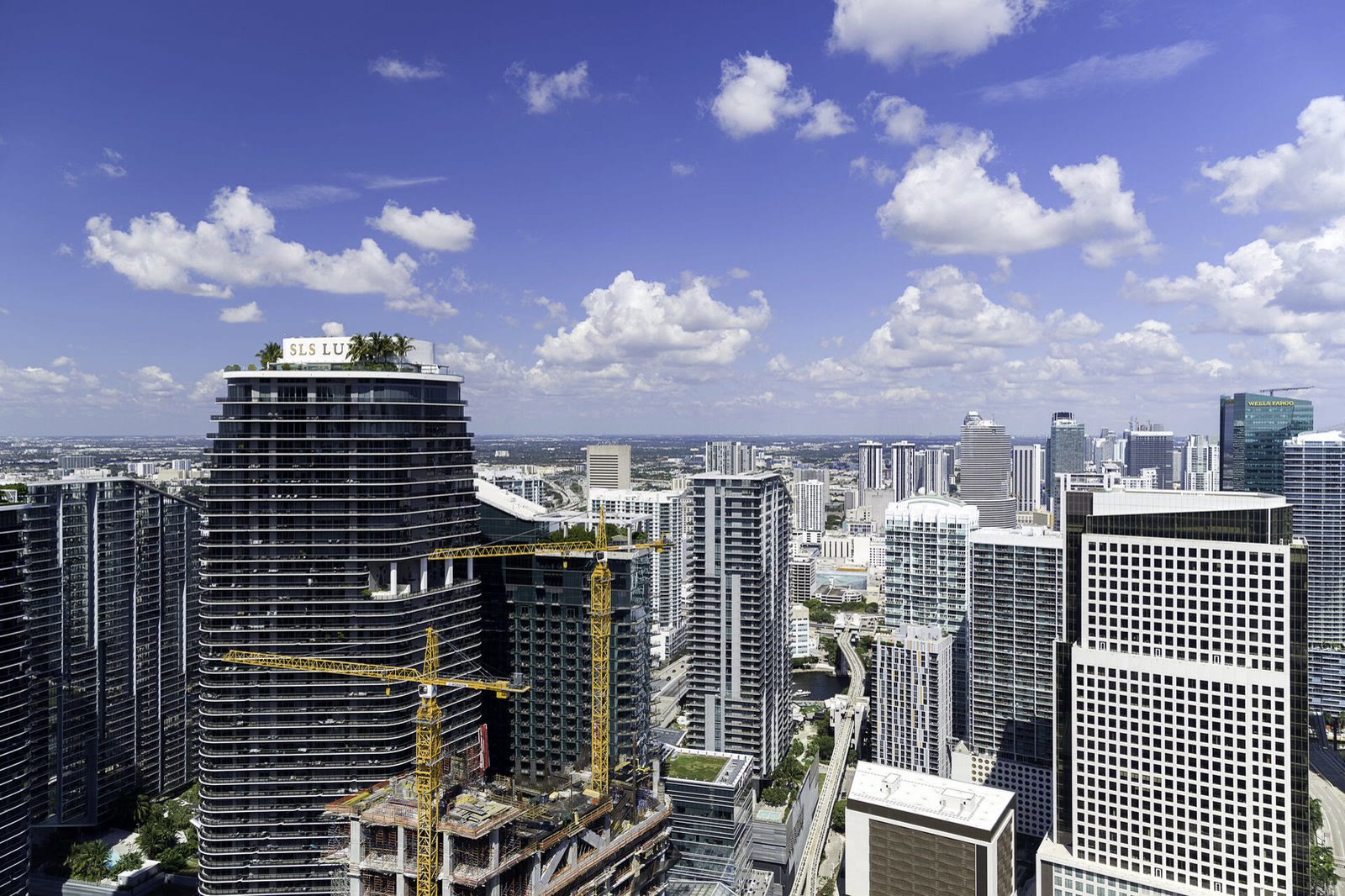 North view from Residence 44B at 888 Brickell